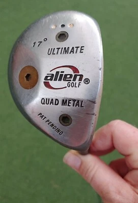 Alien Golf Ultimate Quad Metal Fairway Wood 17* RH Hydro Power Steel Shaft - Image 1 of 4
