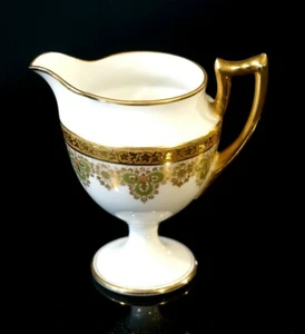 Beautiful Limoges U.C. White With Gilt Creamer - Picture 1 of 4