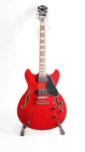 Ibanez AS73 AS Artcore Semi-Hollow Body Electric Guitar (Transparent Cherry Red) - Picture 1 of 5
