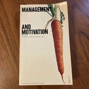 Management And Motivation Selected Readings, Vroom & Deci, Penguin, 1977 - Picture 1 of 14