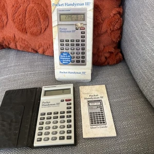 Calculated Industries Pocket Handyman III Calculator With Manuals          69-30 - Picture 1 of 6