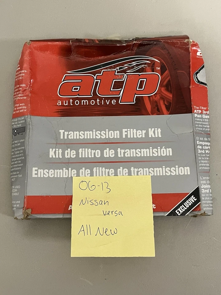 Filtro de transmisión CVT Nissan Sentra Versa con kit de junta Foto 1 de 1