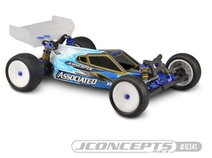 JConcepts P2-B6 B6D Body W/S-Type Wing Standard Weight (Clear) 0341 NEW - Picture 1 of 4