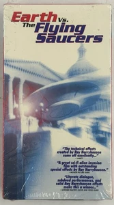 🛸 Earth Vs. The Flying Saucers VHS Columbia Pictures Goodtimes - 1989 Sealed - Picture 1 of 6