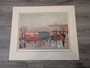 Helen Bradley Big Bertha Comes to Lees Large Print Signed By Artist Limited ed - Picture 1 of 8