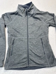The North Face Apex Bionic Softshell Jacket Women’s Med Gray Heather Windproof - Picture 1 of 8