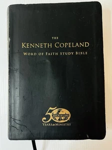 The Kenneth Copeland Word of Faith Study Bible 50 Year Anniversary Edition - Picture 1 of 12