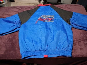 Vintage AFCO Racing Hartwell ViaSport USA Made Adult L Nylon Jacket Talon Zip Rare - Bild 1 von 24