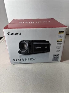 Videocamera HD 32GB CANON VIXIA HF R52 TESTATA FUNZIONANTE - Foto 1 di 9