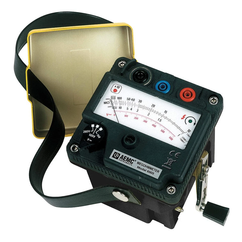 AEMC 6503 Megohmímetro, 250/500/1000V DC, Analógico 6YPR4 Foto 1 de 1