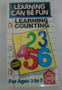 Learning Can Be Fun - Learning Counting For Ages 3 to 7 VHS education for kids - Picture 1 of 2