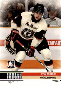 2009-10 ITG Heroes and Prospects Hockey #98 Ryan Bourque