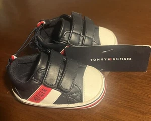 NWT Tommy Hilfiger size 2 baby shoes - Picture 1 of 3