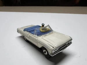 AURORA#1351 WHITE/BLUE GALAXIE CONVERTIBLE - Picture 1 of 8
