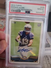 2013 TOPPS KEENAN ALLEN RC AUTO SP PHOTO VARIATION  CHARGERS Rookie Psa 10