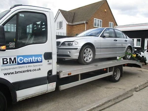 BMW E46 3 SERIES REAR PASSENGER DOOR SILVER 320D BREAKING 2002 - Picture 1 of 2