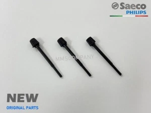 Saeco Parts - 3x Black Cappuccinator Pin Set for Royal, Magic Cappuccino Models - Picture 1 of 3