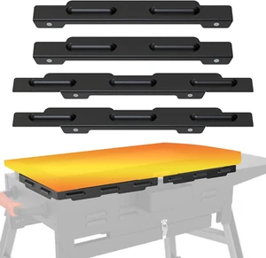 Wind Guard for 28 Inch Griddle, Magnetic Stainless Steel, Wind Screen - Picture 1 of 12