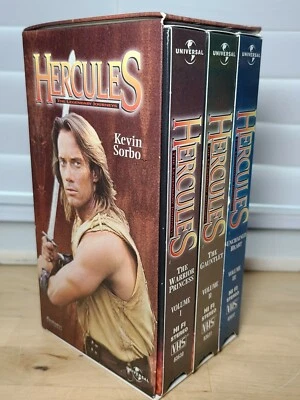 Vtg Hercules The Legendary Journeys - The Xena Trilogy VHS Box Set Kevin Sorbo - Image 1 of 4