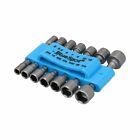 14Pc Nut Driver Socket Set Metric + Imperial Sizes 5Mm - 12Mm / 3/16