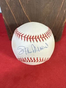 Stan Musial Signed Autographed Major League Baseball Auto HOF Clean Auto Basebal - Picture 1 of 6