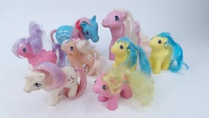 My Little Pony Bundle Lot Lickety Split Baby First Tooth Bouncy Moondancer 80s - Bild 1 von 23