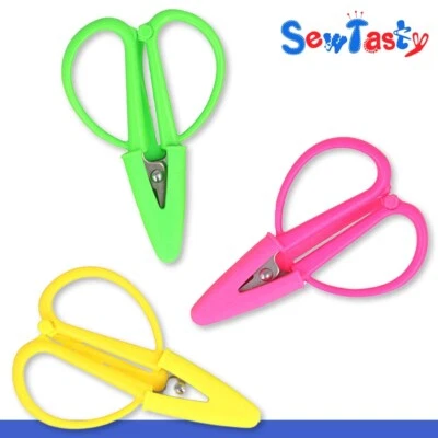 Sew Tasty Fadenschere Mini Wolle Häkeln Stricken Nähen Sticken 3 Neonfarben - Bild 1 von 2
