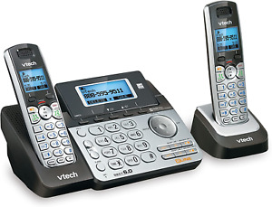 Vtech DS6151 2-Line Answering System & DS6101 Dual Caller ID/Waiting w/2 Handset
