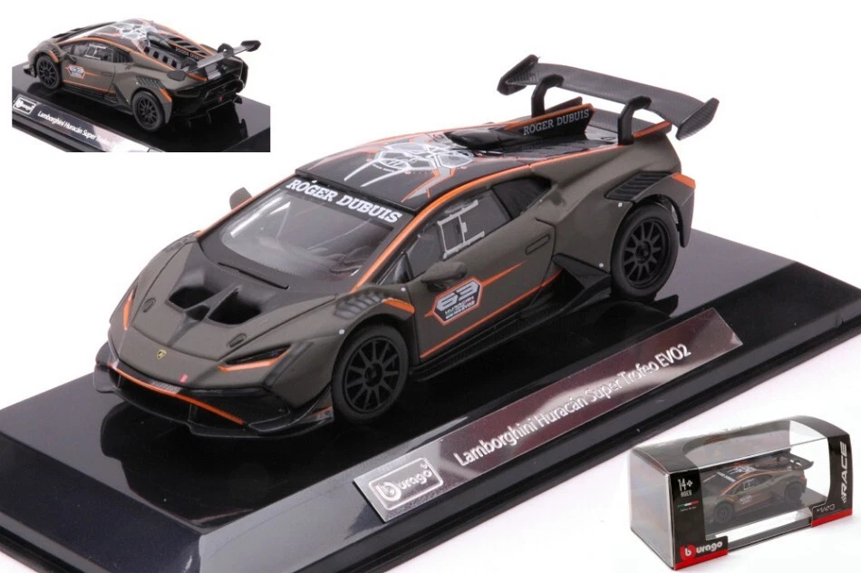 Modellino auto scala 1:43 LAMBORGHINI HURACAN SUPER TROFEO EVO 2 racing model... - Immagine 1 di 1