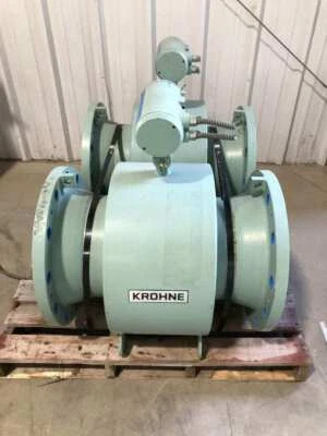 Krohne IFS4000/16 12" Flow Meter 1400GPM w/ IFC080K Altometer/Signal Converter - Image 1 of 4