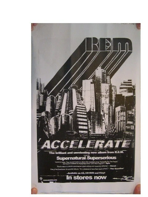 R.E.M. Poster Accelerate REM - Image 1 of 1