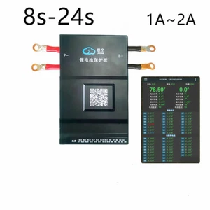 Scheda di protezione batteria 8S-24S LiFePo4 Li-ion Smart BMS /1A/2A bilanciatore attivo - Foto 1 di 9