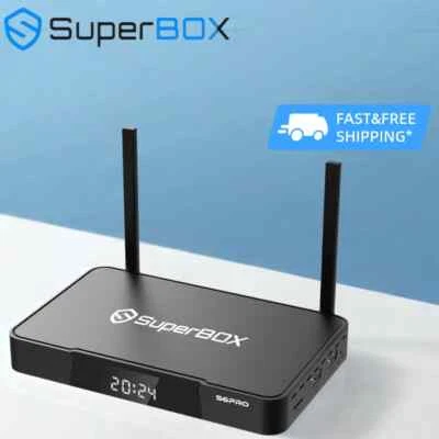 SMART SuperBox S6 Pro Android TV Box - No Fees - Authorized Distributor - Fast Ship!