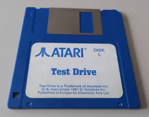 Jeu Atari ST "Test Drive" en loose (N°2024P) - Imagen 1 de 2