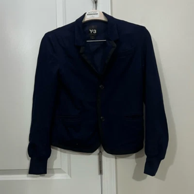Chaqueta Blazer Y-3 Yohji Yamamoto Azul Talla Pequeña Foto 1 de 4
