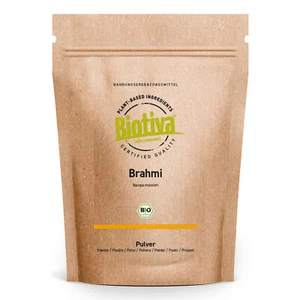 Brahmi Pulver Bio 500g Biotiva - Bild 1 von 7