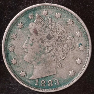 1883 "NO CENTS" LIBERTY NICKEL - Picture 1 of 2