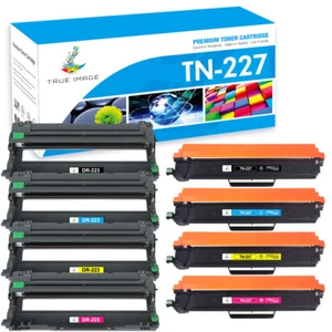 DR223 Drum Unit / TN227 Toner Cartridge for Brother MFC-L3770CDW HL-L3290CDW Lot - Picture 1 of 18