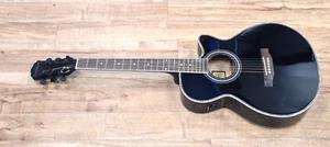 Freshman Elecro - Acoustic Guitar FA1ABL (Black) - Picture 1 of 10