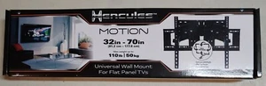Hercules Full Motion Tilt Swivel Universal TV Wall Bracket Mount 32in - 70in - Picture 1 of 4