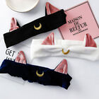  3 Pcs Women's Headbands Cat Ears for Girl Hair Ribbons Girls