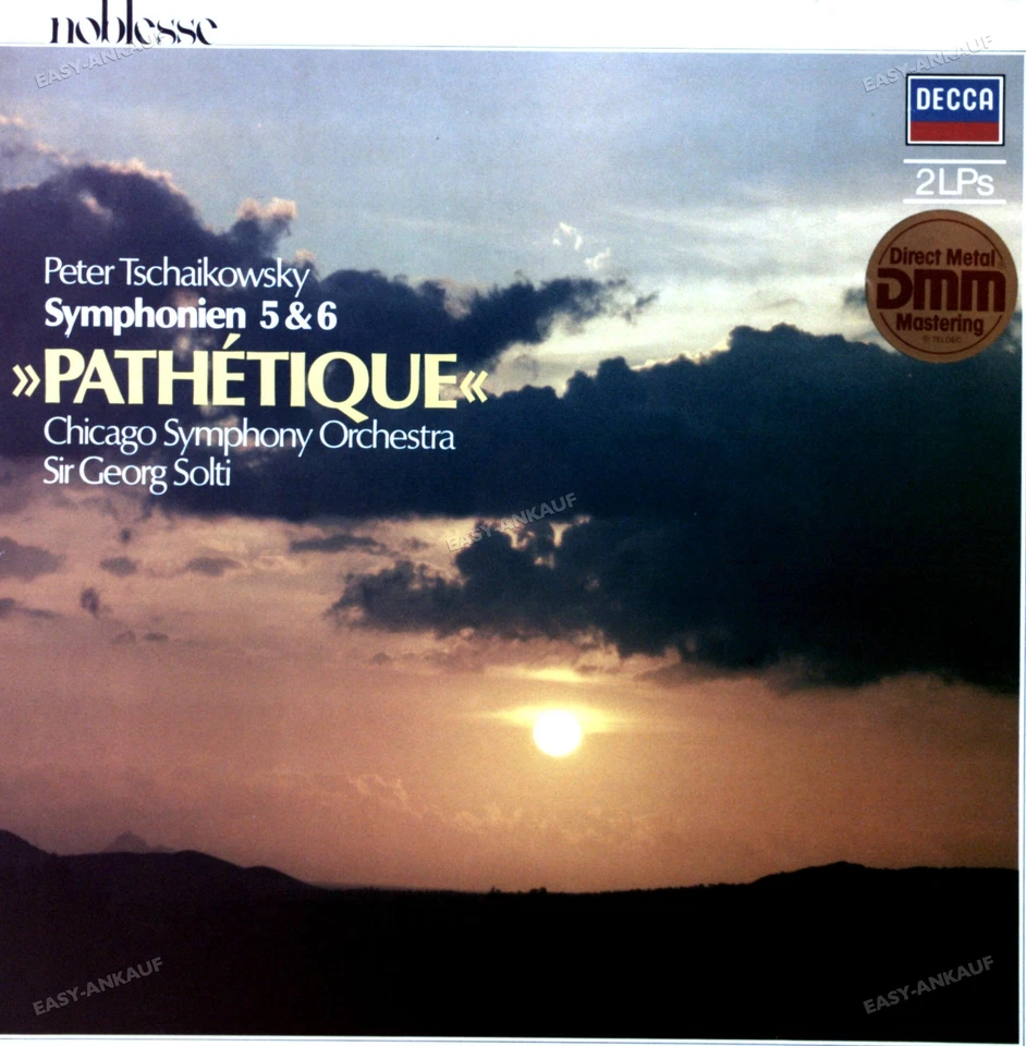 Tschaikowsky Chicago Symphony Orchestra - Symphonien Nr. 5 & 6 2LP 1983 ' - Image 1 of 1