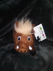 *NEW* Patchwork Pet Plush 8' Swirl The Warthog 🐗 Squeaky Toy For Dogs - Picture 1 of 6