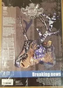 Miho Unexpected Things "Breaking News" Trophy Eco Deer - Home Decor / Wall Art - Picture 1 of 10