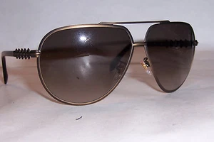 NUOVI OCCHIALI DA SOLE ALEXANDER MCCHEEN AMQ 4283/F/S OTTONE/MARRONE K7X-HA AUTENTICI - Foto 1 di 8