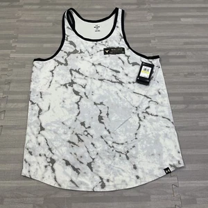 Under Armour Project Rock Iso-Chill Muscle Tank Mens M 1380111 White Print $50 - Picture 1 of 11