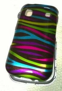 Samsung Repp SCH-R680 Hard Shell Colorful Zebra Print & Green Zebra Case Setof 2 - Picture 1 of 12