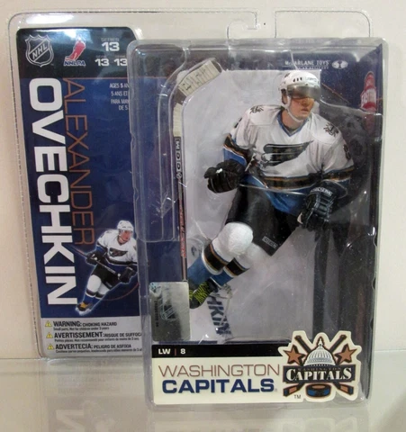 2006-07 MCFARLANE HOCKEY SERIES 13 ALEXANDER OVECHKIN WHITE FIRST PIECE NIB Cover