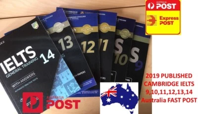  CAMBRIDGE IELTS 9,10,11,12,13,14 (9-14)GENERAL VER Books, 2019 PUBLISHED,  - Image 1 of 4