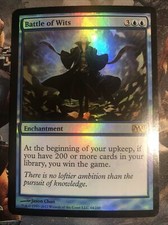 1x Foil Battle of Wits Magic 2013 M13 NM MTG Magic the Gathering x1 MKE